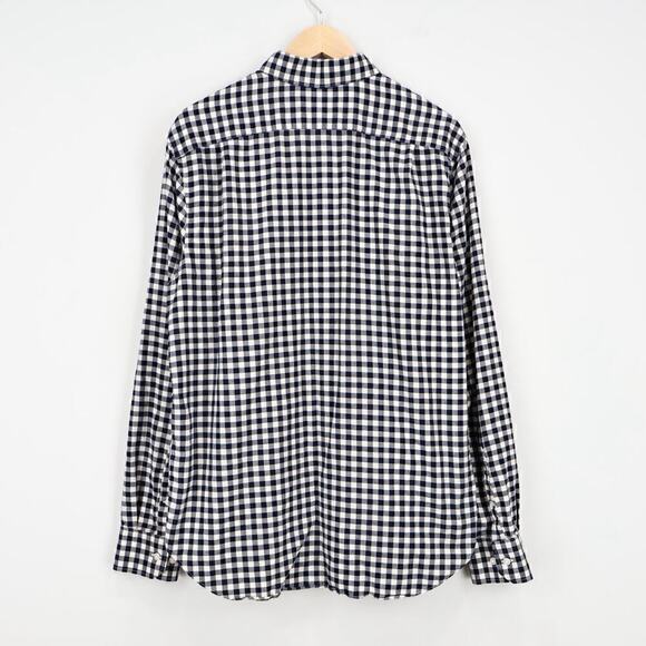 Bonobos Men's Standard Fit Soft Cotton Gingham Plaid Button Down Shirt Sz L Long - Picture 5 of 6